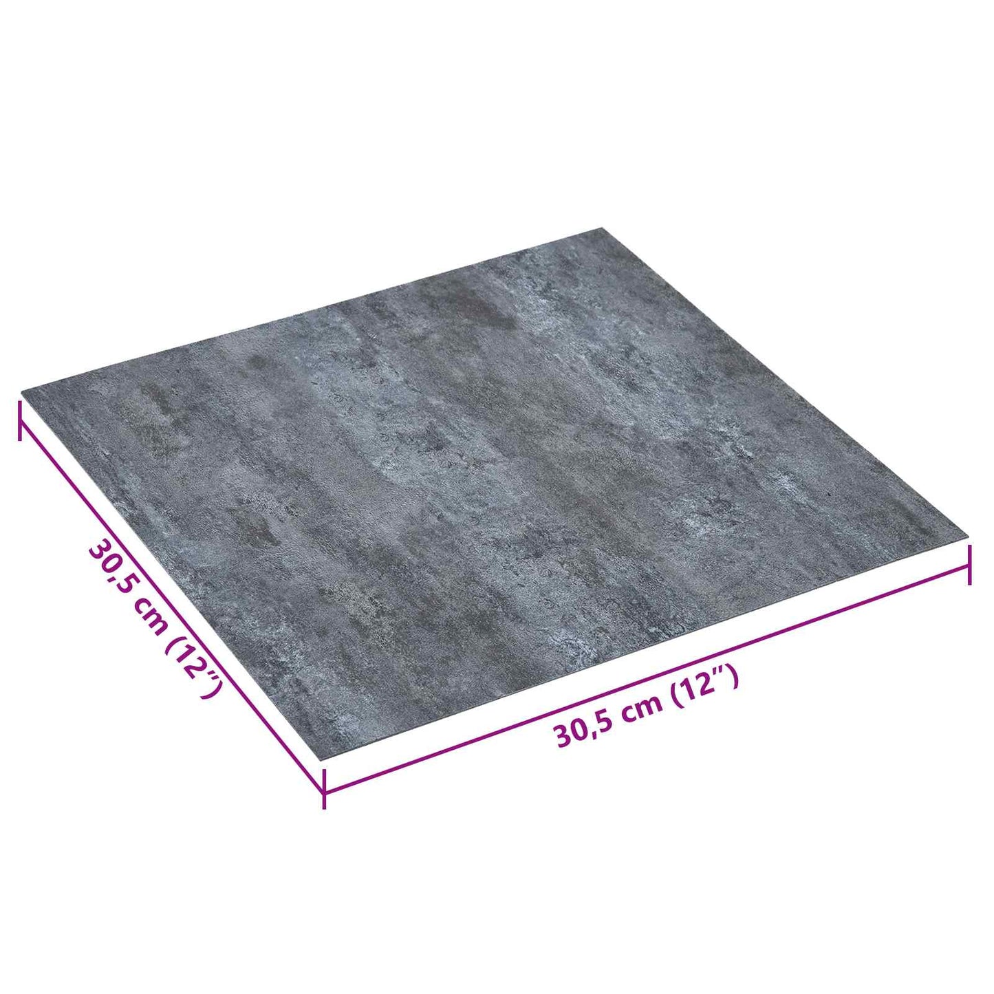 vidaXL Self-adhesive Flooring Planks 30.5 x 30.5 cm 20 pcs PVC