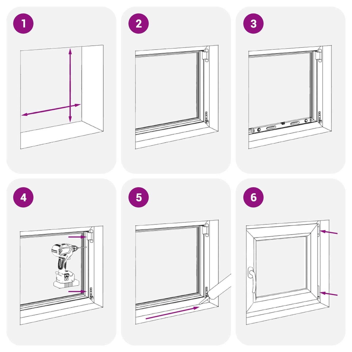 vidaXL Tilt & Turn Basement Window RISOR 50 x 75 cm