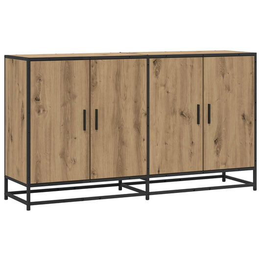 vidaXL Sideboard Artisan Oak 134 x 35 x 76 cm Engineered Wood
