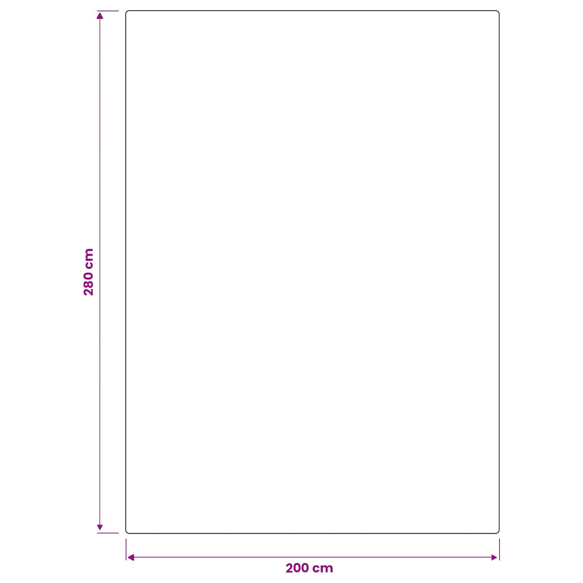 vidaXL Rug IZA Beige 200 x 280 cm 100% Polyester Low Pile