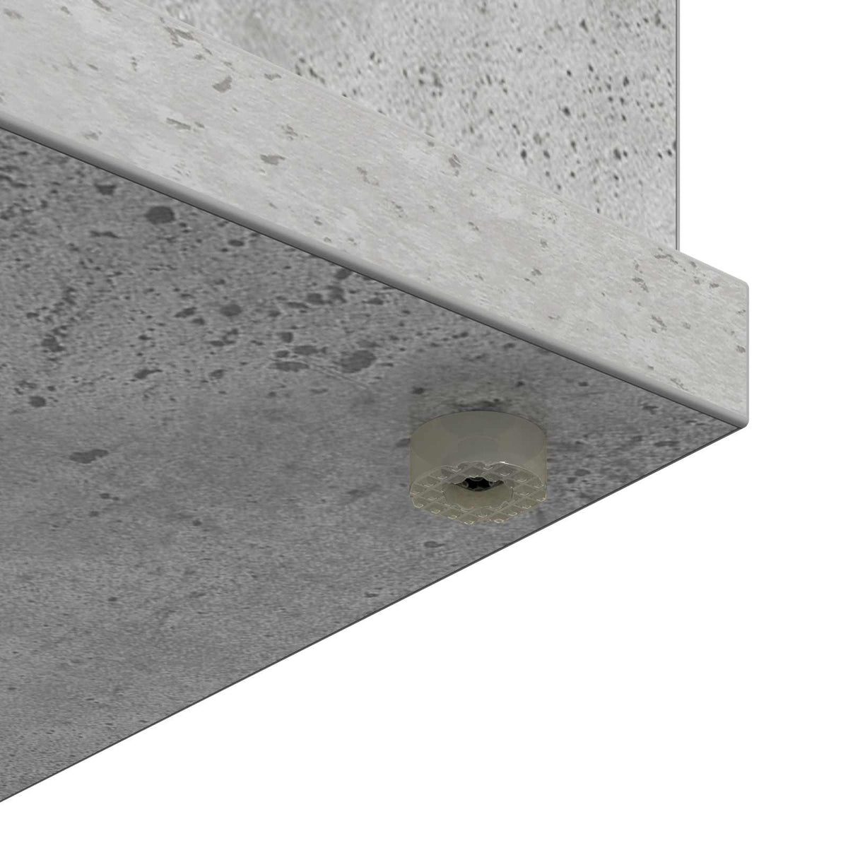 vidaXL Electric Fireplace Concrete 47 x 18 x 48 cm Engineered wood