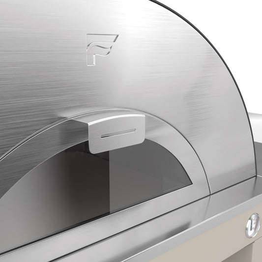 Fontana Forni Bellagio Wood-Fired Pizza Oven Including Trolley