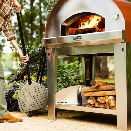 Fontana Marinara Anthracite Wood Fired Pizza Oven