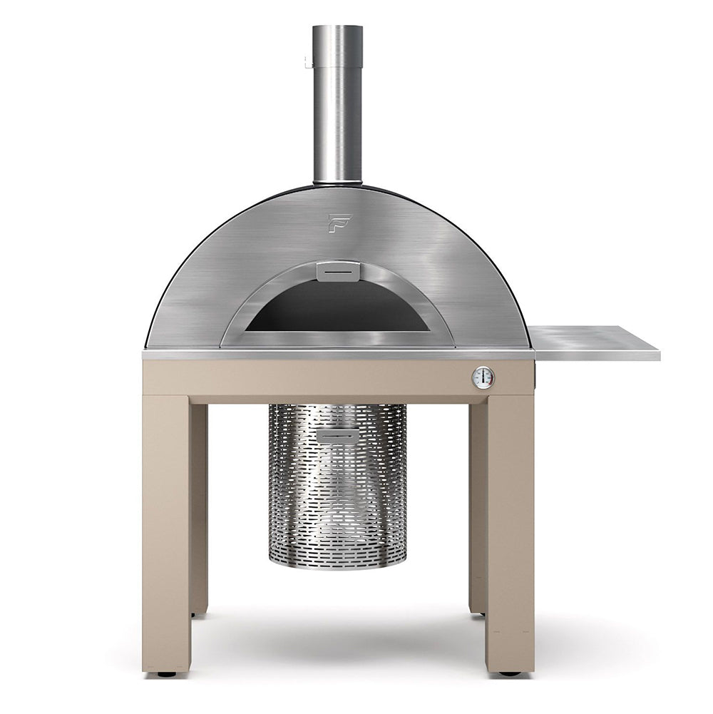 Fontana Forni Riviera Wood Pizza Oven Including Trolley