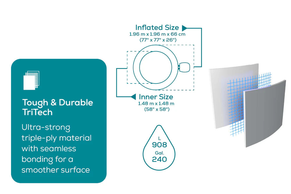 Lay-Z-Spa Fiji AirJet™ 6 Hot Tub