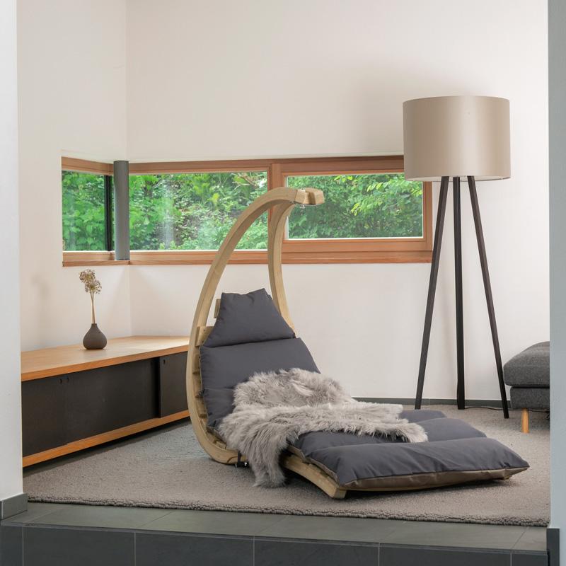 Swing Lounger - Anthracite / Taupe - Amazonas Online UK