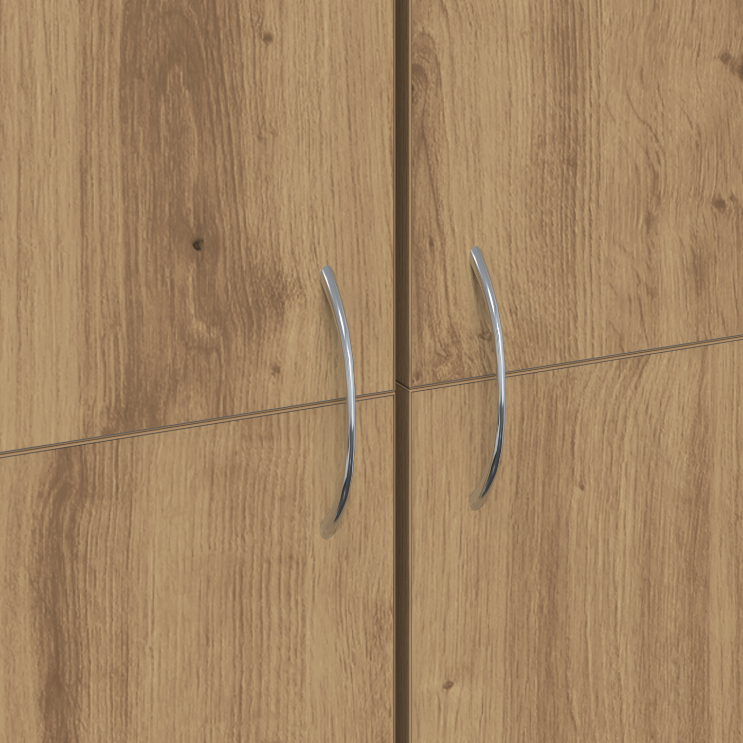 vidaXL Office Cabinet Set of 2 Artisan oak Engineered wood