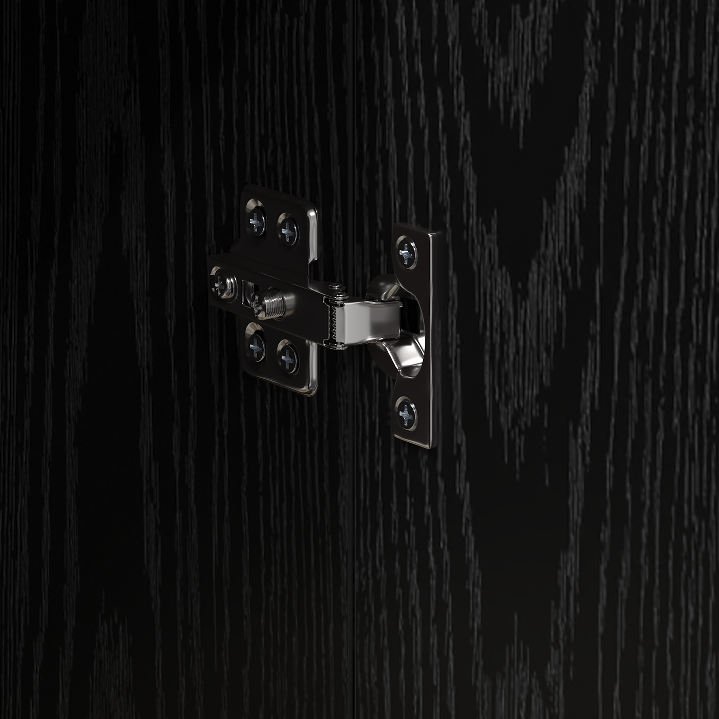 vidaXL Highboard Black Oak 70x35x180 cm Engineered Wood