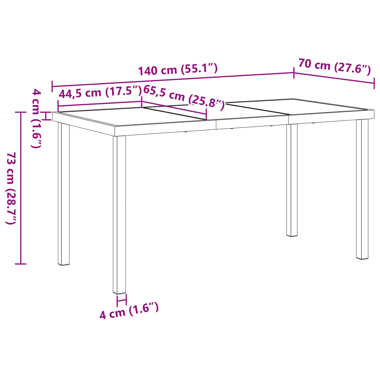 vidaXL 5 Piece Garden Dining Set Black Poly Rattan