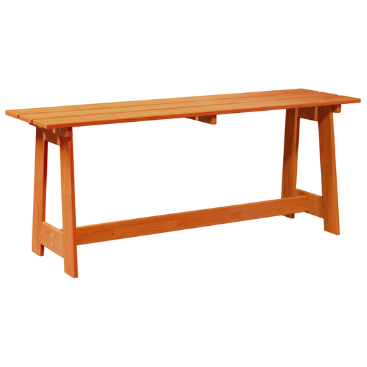 vidaXL Outdoor Bench Acacia 119x35x47 cm Solid Wood Pine