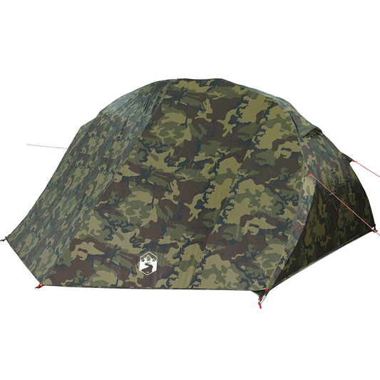 vidaXL Fishing Tent 7-Person Camouflage Waterproof