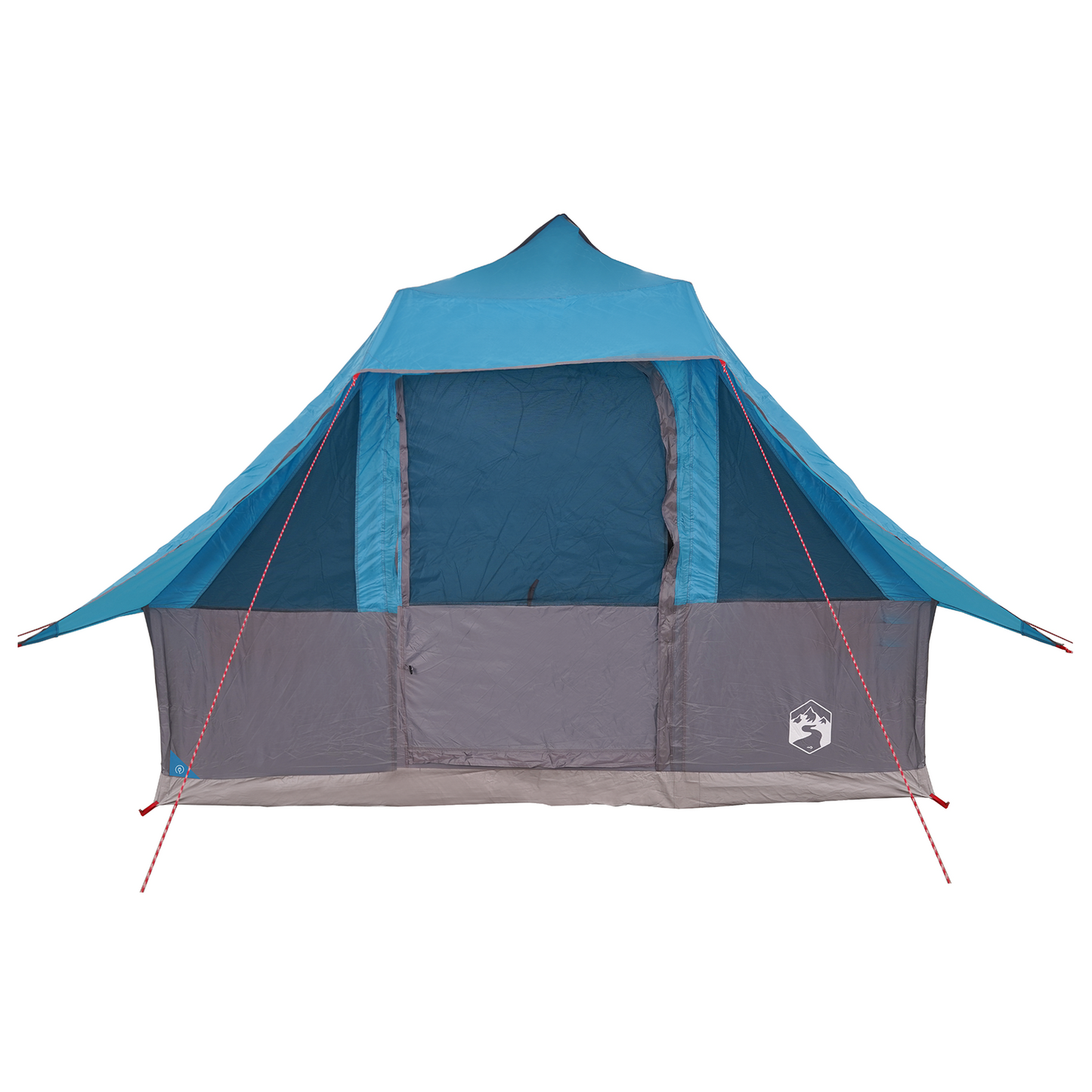 vidaXL Family Tent Tipi Blue 8-Person Waterproof
