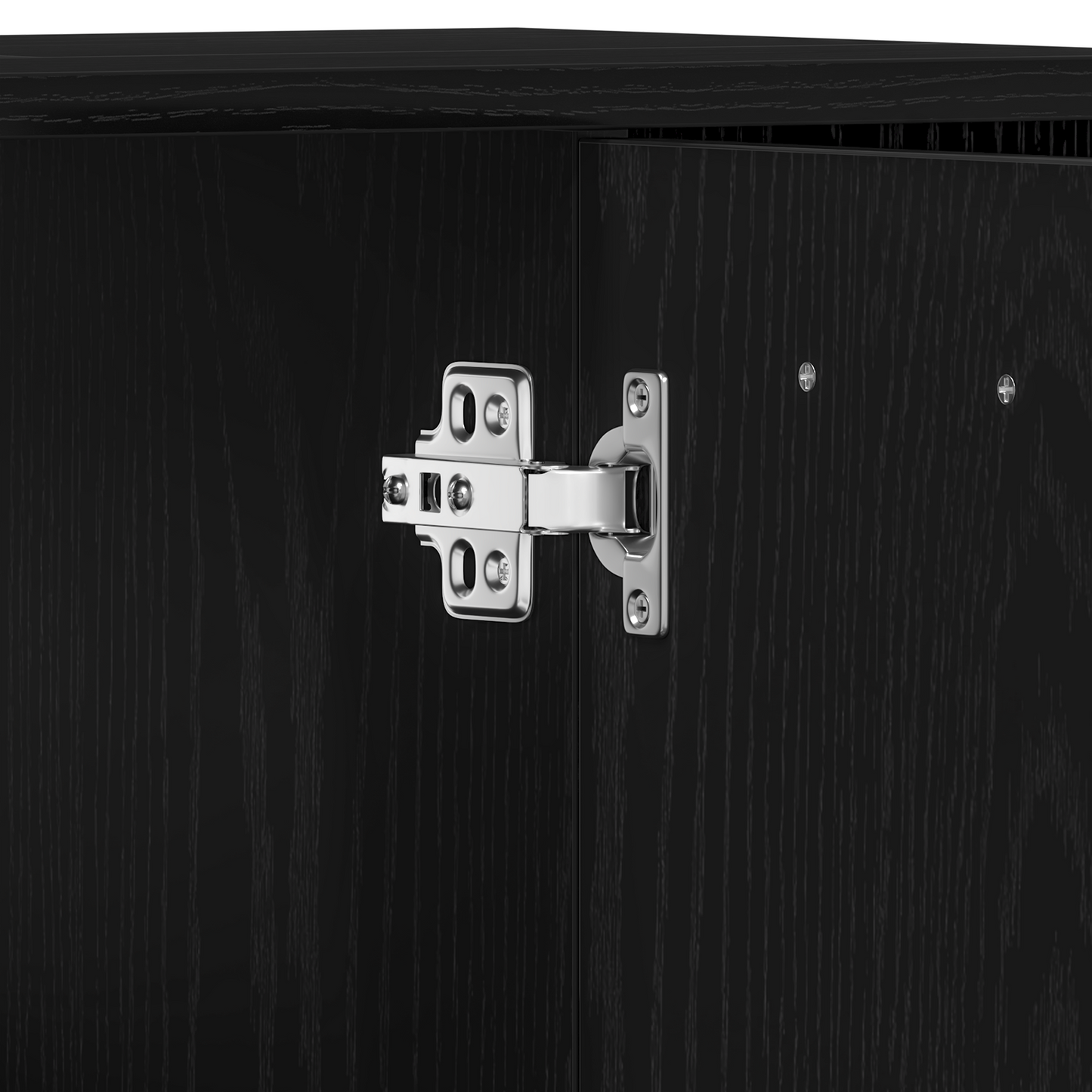 vidaXL Bathroom Cabinet Black Oak 60 x 32 x 54 cm Engineered Wood
