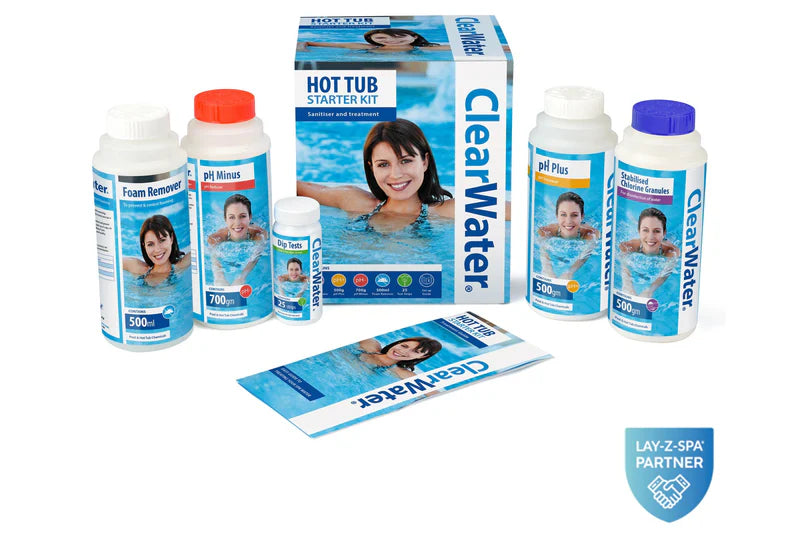 Lay-Z-Spa Hot Tub Chemical Starter Kit – Clearwater® Spa Essentials