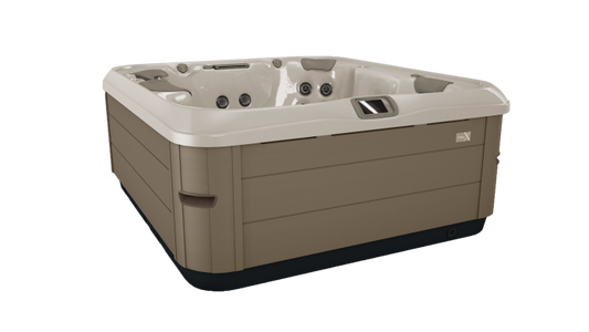 Bullfrog X Series Small Hot Tub - 1 Lounger, Captain’s Seats, 4kW Heater