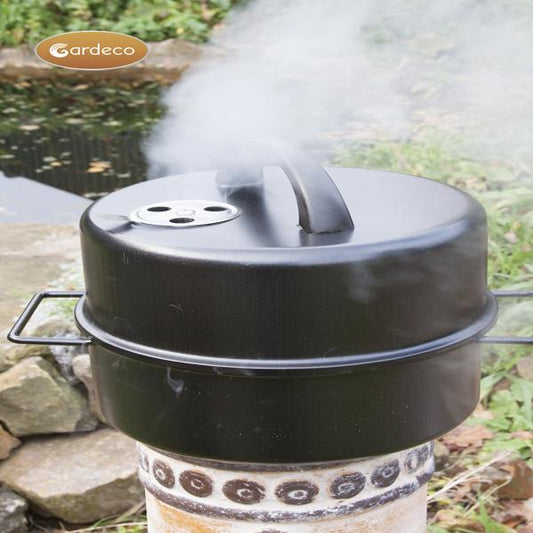 Food Smoker - to fit fire pits, BBQs and top of neck of Chimenea's