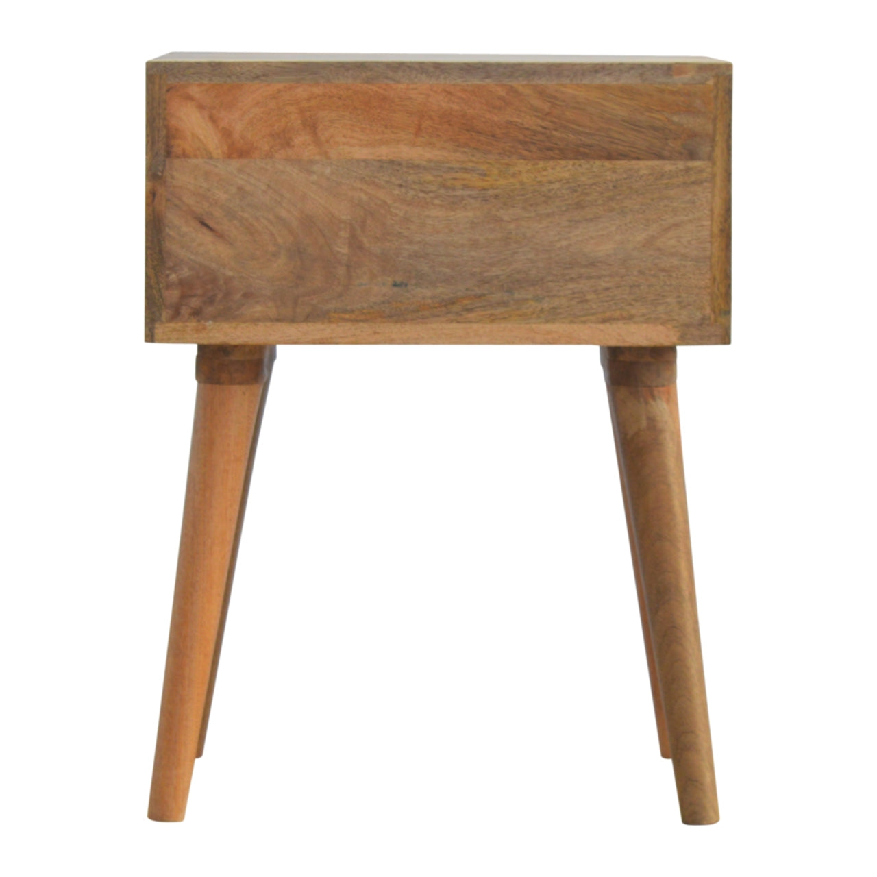 Black Floral Screen Printed Bedside - SPECIAL OFFER PRICE LIMITED TIME