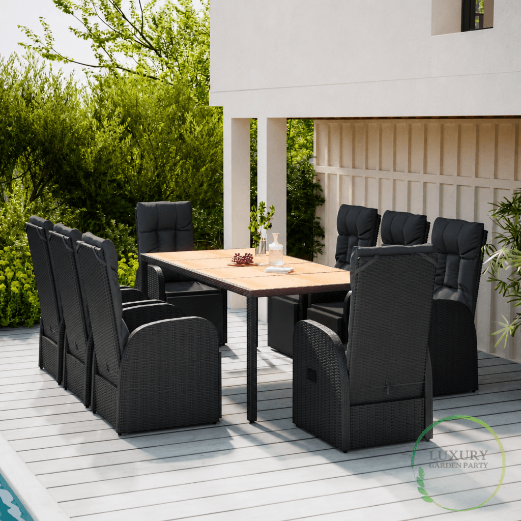 What Makes a 9-Piece Rattan Dining Set Worth It?