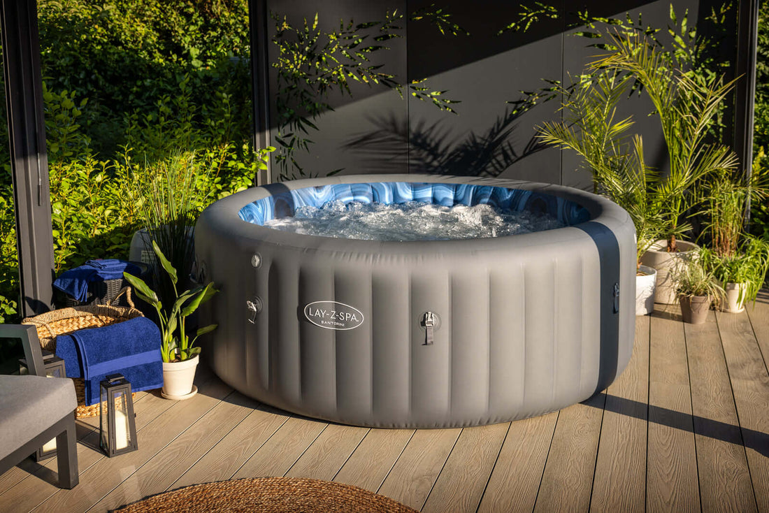 Transform Your Garden with Lay-Z-Spa Santorini Pro