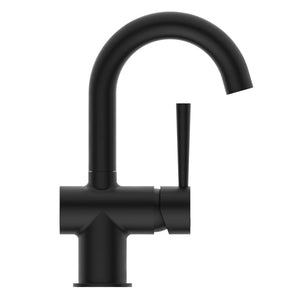 SCHÜTTE Basin Mixer CORNWALL with Lateral Handle Matte Black
