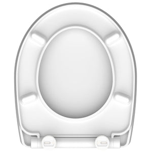 SCHÜTTE Duroplast High Gloss Toilet Seat with Soft-Close MAGIC LIGHT