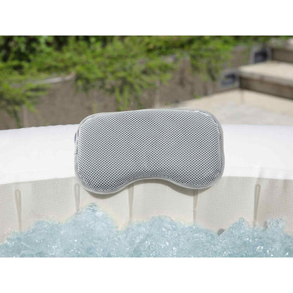 Bestway Spa Bath Pillow 2 pcs Steel and PVC Grey