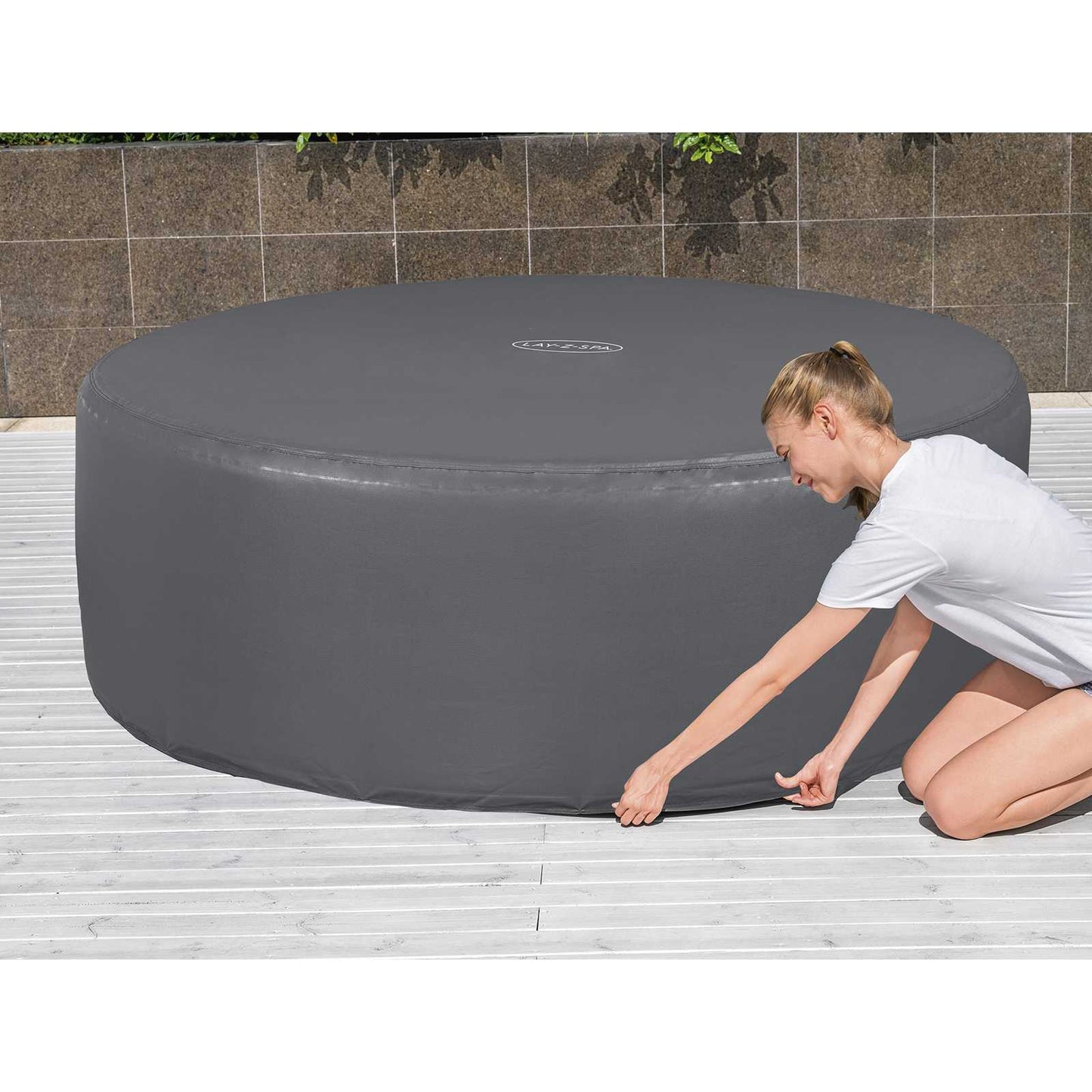 Bestway Cover PVC and POM Grey