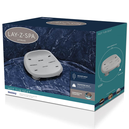 Bestway Spa Seat PP and Stainless Steel Grey