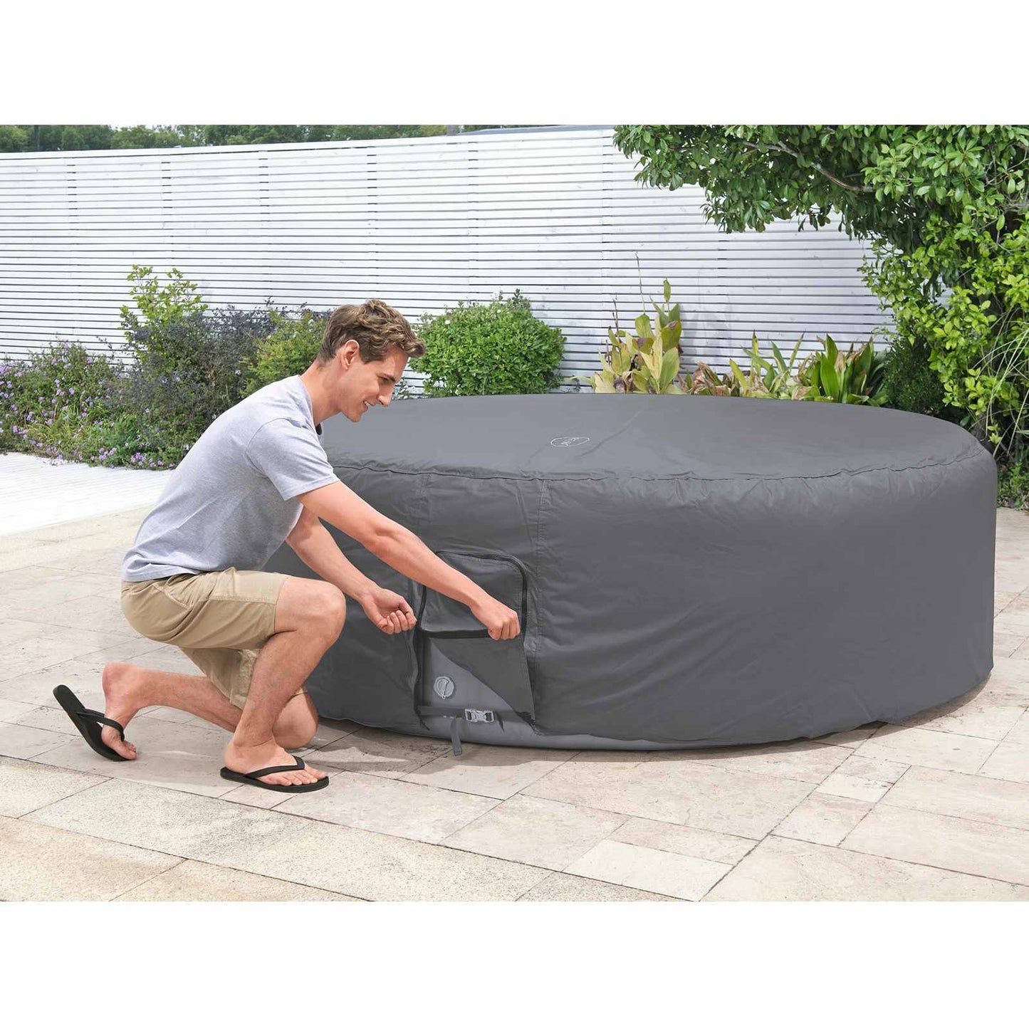 Bestway Cover PVC and POM Grey