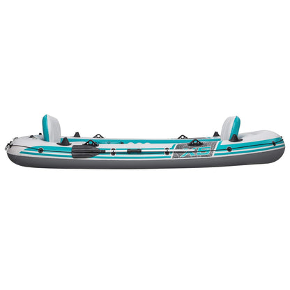 Bestway Inflatable Boat Grey and White 3.64 x 1.66 m PVC