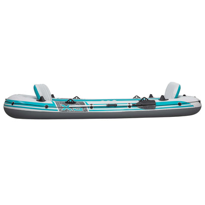 Bestway Inflatable Boat Grey and White 3.64 x 1.66 m PVC