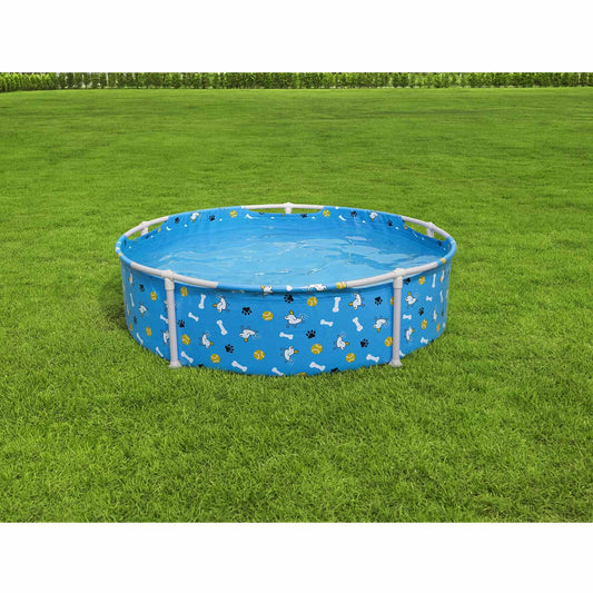 Bestway Above Ground Pet Play Pool 122 x 30.5 cm Round for Blue