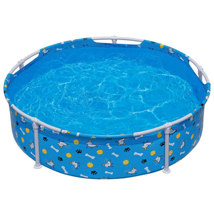 Bestway Above Ground Pet Play Pool 122 x 30.5 cm Round for Blue