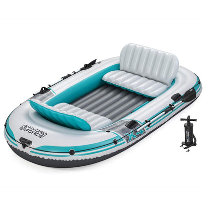 Bestway Inflatable Boat Grey and White 3.15 x 1.65 m PVC