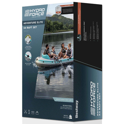 Bestway Inflatable Boat Grey and White 3.15 x 1.65 m PVC