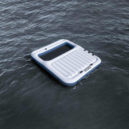 Bestway Hydro-Force Floating Island 2 pcs PVC White and Blue