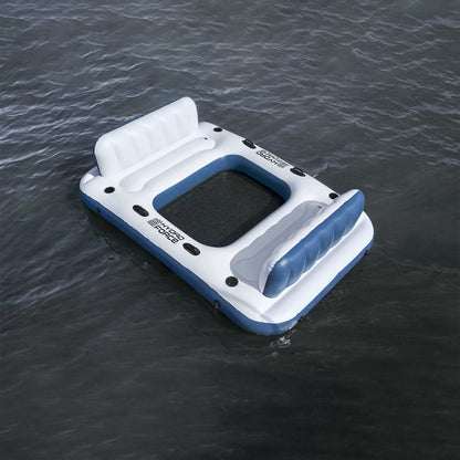 Bestway Hydro-Force Floating Island 2 pcs PVC White and Blue