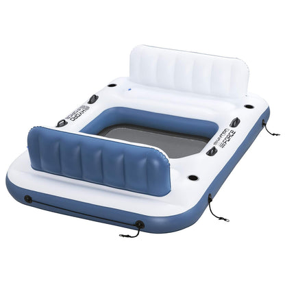 Bestway Hydro-Force Floating Island 2 pcs PVC White and Blue