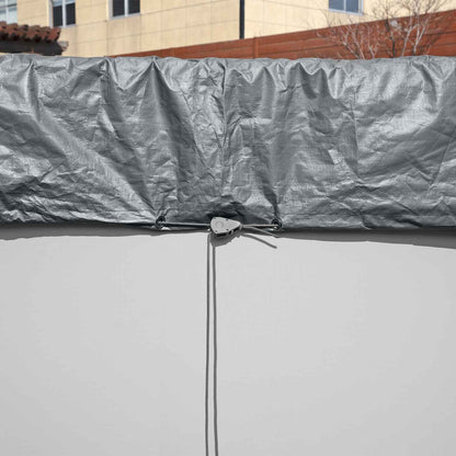 Bestway Pool Cover Ø4.57 m Round Polyester Grey