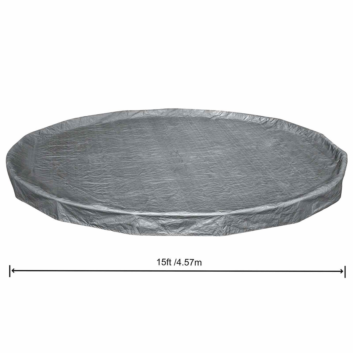 Bestway Pool Cover Ø4.57 m Round Polyester Grey