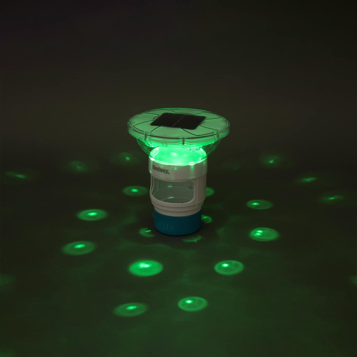 Bestway Floating Solar Light White Ø 7.6 cm PC and ABS