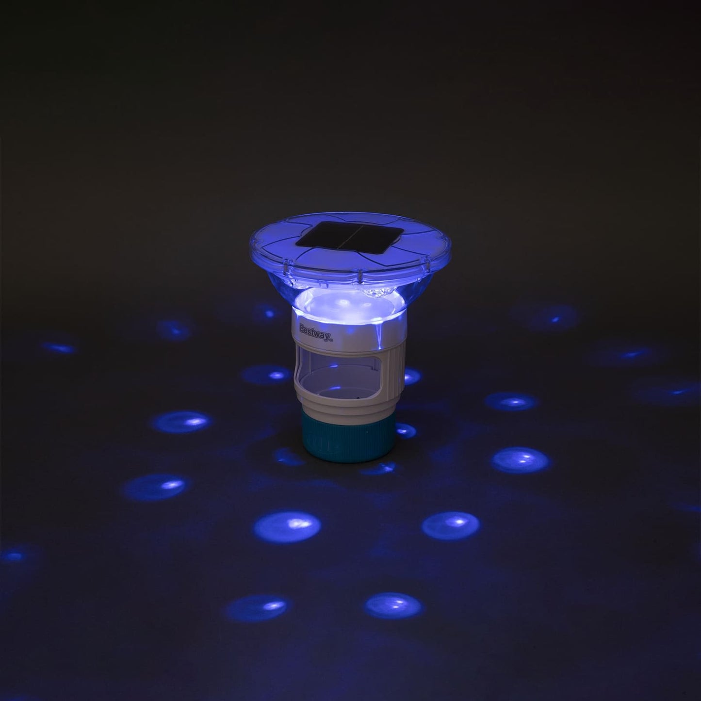 Bestway Floating Solar Light White Ø 7.6 cm PC and ABS