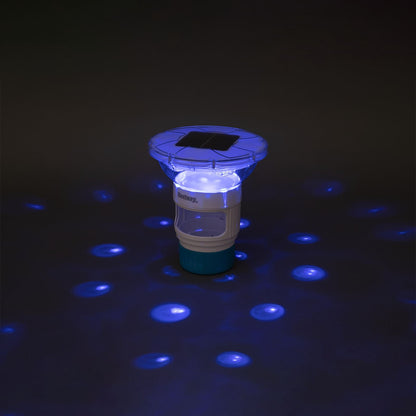 Bestway Floating Solar Light White Ø 7.6 cm PC and ABS