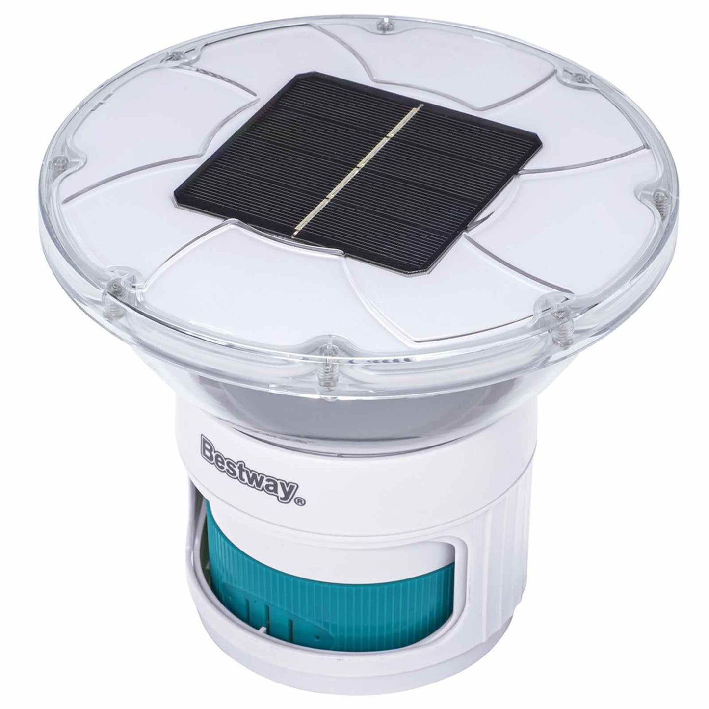Bestway Floating Solar Light White Ø 7.6 cm PC and ABS
