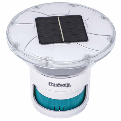 Bestway Floating Solar Light White Ø 7.6 cm PC and ABS