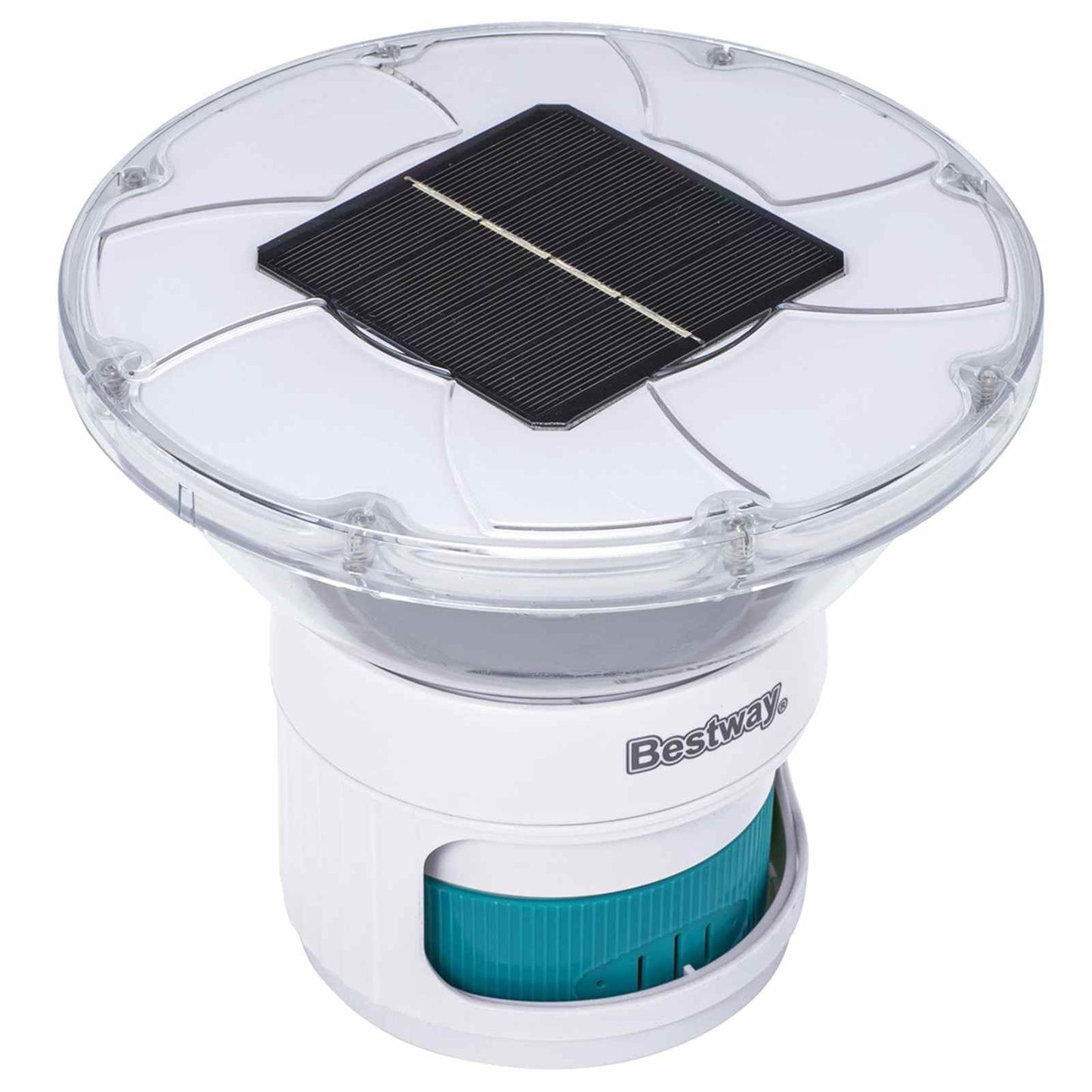 Bestway Floating Solar Light White Ø 7.6 cm PC and ABS