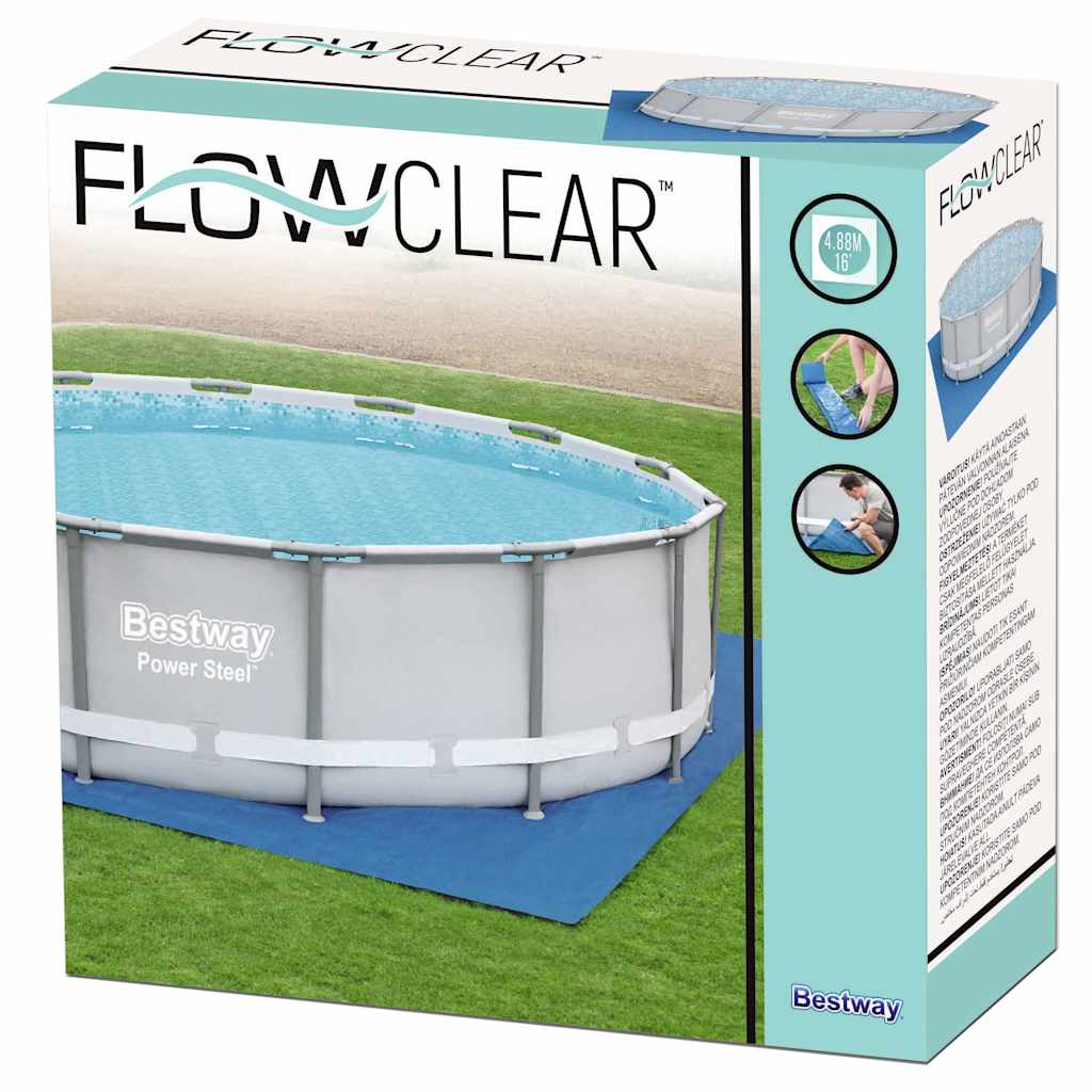 Bestway Pool Ground Cloth Flowclear 488x488 cm