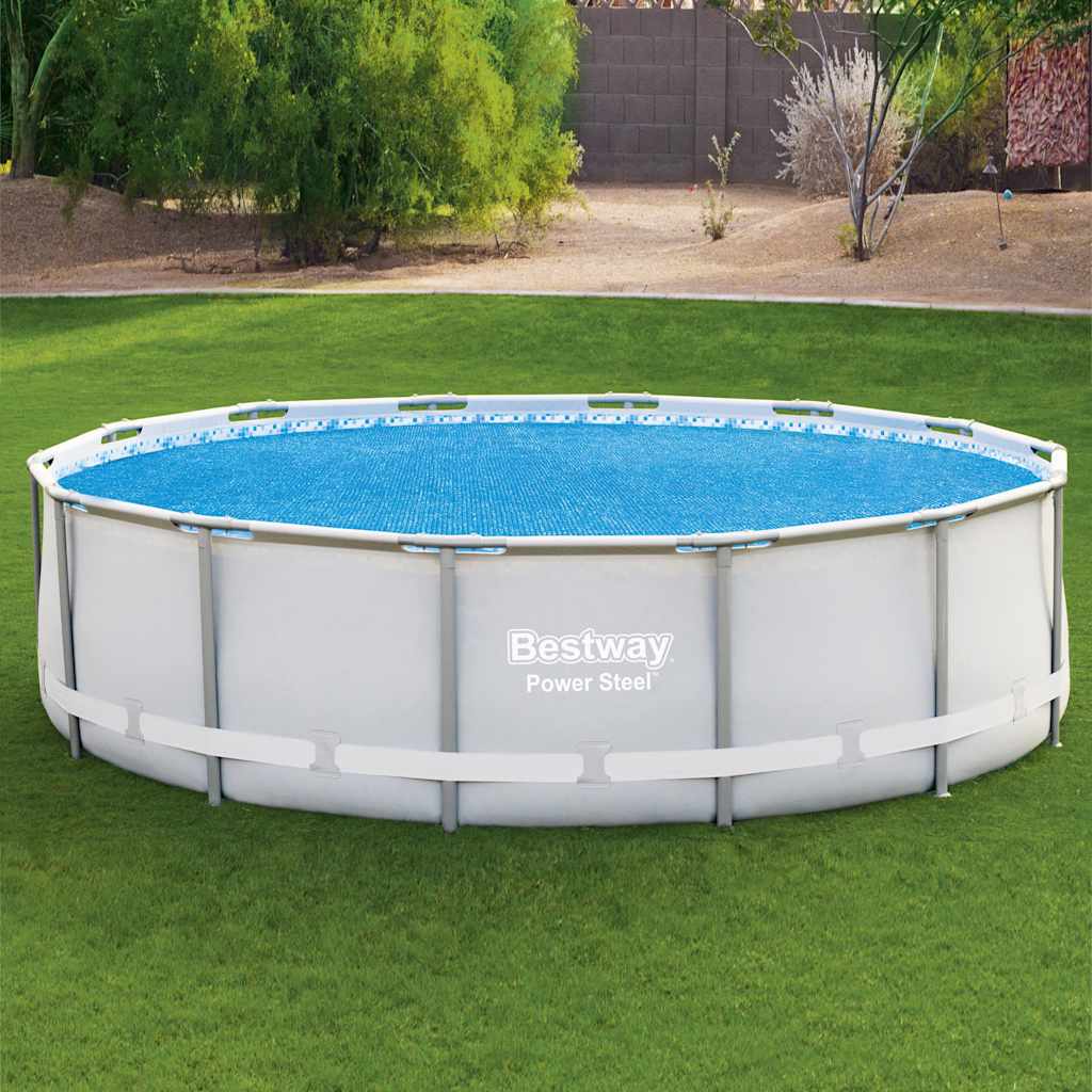 Bestway Solar Pool Cover | Blue | Polyethylene | Fits pools up to 457 cm wide