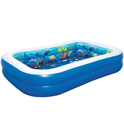 Bestway Swimming Pool | Blue | Vinyl | Large | Tough | Inflatable Pool