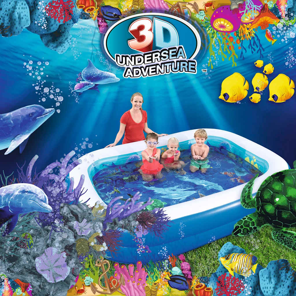 Bestway Swimming Pool | Blue | Vinyl | Large | Tough | Inflatable Pool